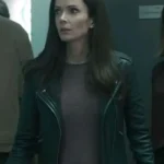 Lois Lane Superman and Lois 2022 Black Jacket Leather