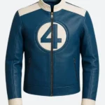 Men Mr Fantastic 4 Blue Jacket