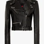 Nattie Neidhart WWE Raw Black Leather Jacket