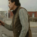 Pedro Pascal Eddington 2025 Brown Vest