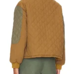 Ransom Canyon Quinn O’Grady Diamond Quilted Green and Brown Jacket Back
