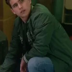 Robby Keene Cobra Kai S04 Green Bomber Jacket