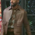 Sean Freeman Beyond the Gates Brown Leather Jacket