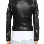 Shannon Beador The Real Housewives of Orange County Studded Leather Jacket Back