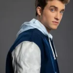 Superman & Lois Jordan Elsass Varsity Jacket Side look