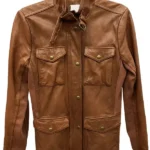 Supernatural Samantha Smith Brown Leather Jacket