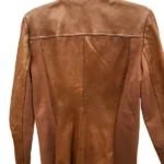 Supernatural Samantha Smith Brown Leather Jacket Back
