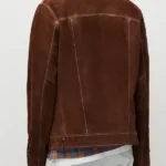 Tell Me Everything Dylan Brady Suede Jacket Back