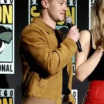 The Fantastic Four First Steps Joseph Quinn Brown Leather Jacket