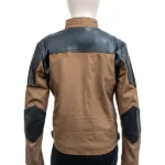 The Old Guard Charlize Theron Brown Jacket Back
