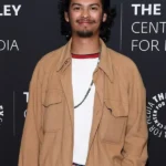 Xolo Maridueña Cobra Kai Premiere Event Brown Cotton Jacket