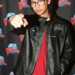 Xolo Maridueña Cobra Kai Premiere Event Leather Jacket