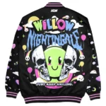 AEW 2025 Willow Nightingale Varsity Jacket Back