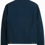 Alan Ritchson Reacher Season 3 Blue Cotton Jacket Back