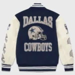 Dallas Cowboys Varsity Jacket Back