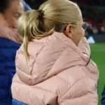 England Lionesses Puffer Jacket Back