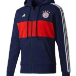 FC BAYERN MUNCHEN MUNICH ZIP HOODIE JACKET