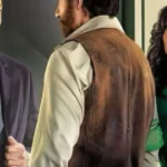 Fernando Colunga The Count Love and Honor 2024 Leather Vest Back