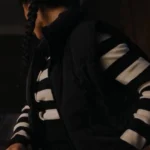 Goody Addams Wednesday Black Puffer Vest