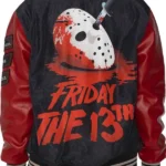 Halloween Friday The 13th Varsity Jacket Back