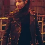 Lee Joo-Bin Twelve Mi-Reu Biker Black Jacket