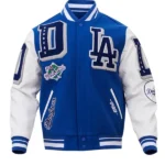MLB LOS ANGELES DODGERS MASHUP VARSITY JACKET
