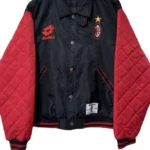 Milan 90s Lotto Football Soccer Quilted Jacket