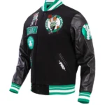 NBA BOSTON CELTICS RETRO CLASSIC WOOL VARSITY JACKET