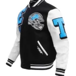NFL DETROIT LIONS MASHUP MEN'S RIB WOOL VARSITY JACKET