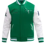 NFL PHILADELPHIA EAGLES RETRO CLASSIC MEN'S RIB WOOL VARSITY JACKET