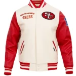 NFL SAN FRANCISCO 49ERS RETRO CLASSIC WOOL VARSITY JACKET