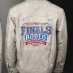 NHSFR Rodeo 2025 Unisex World Qualifier White Jacket Back