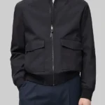 Paradise Sterling K. Black Bomber Jacket