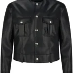 Park Seo-Joon Gyeongseong Creature Black Leather Jacket