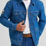 Rodeo Cowboy Coors Western Blue Denim Jacket