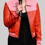 Taylor Tomlinson After Midnight Leather Red Jacket