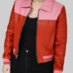 Taylor Tomlinson Leather Jacket