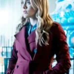 The Hunting Party Rebecca Henderson Cotton Burgundy Coat