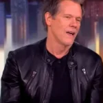 The View Kevin Bacon Full-Zip Leather Jacket