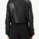 Tracker Season 2 Sofia Pernas Leather Jacket Back