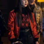 Wednesday S01 Naomi J Ogawa Red Jacket