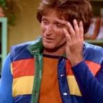 Blue Robin Williams Mork and Mindy Mork Puffer Vest