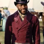 Bridgerton Martins Imhangbe Purple Tailcoat