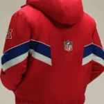 Buffalo Bills OVO Sideline Puffer Jacket Back