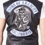Charlie Hunnam Sons of Anarchy Biker Leather Vest