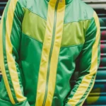 Chie Satonaka Persona 4 Golden Green Leather Jacket 1