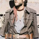 Clint Eastwood The Outlaw Josey Wales Brown Duffle Cotton Coat