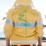 Cyberpunk 2077 David Martinez Yellow Leather Jacket back