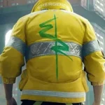 Cyberpunk 2077 Leather Jacket back