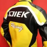 Dead Rising Chuck Greene Yellow Leather Jacket back2